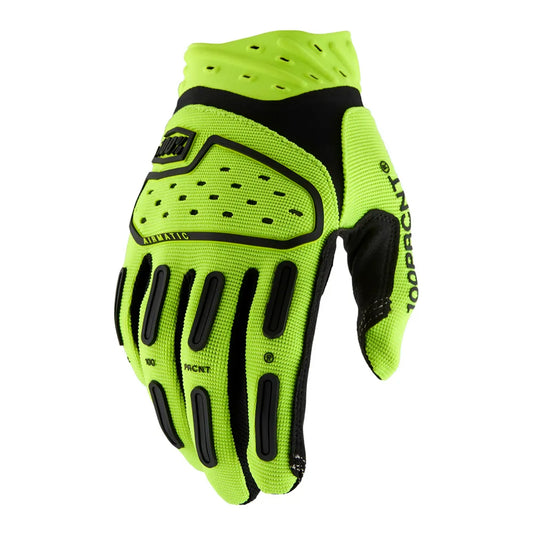Guanti motocross enduro 100% Airmatic 2 giallo fluo