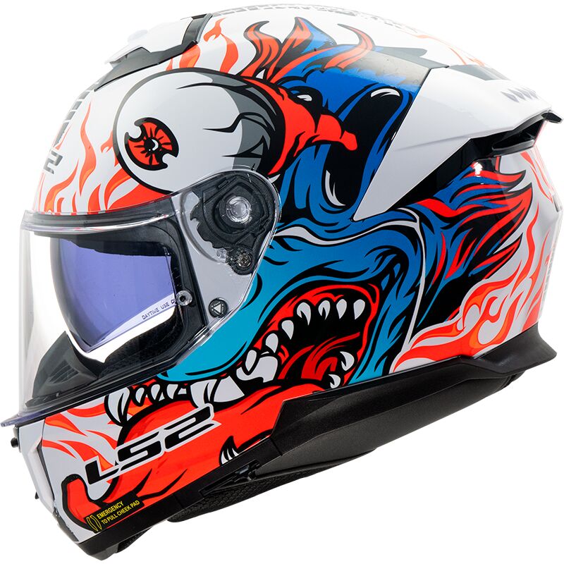 Casco moto LS2 STREAM 2 INFERNO