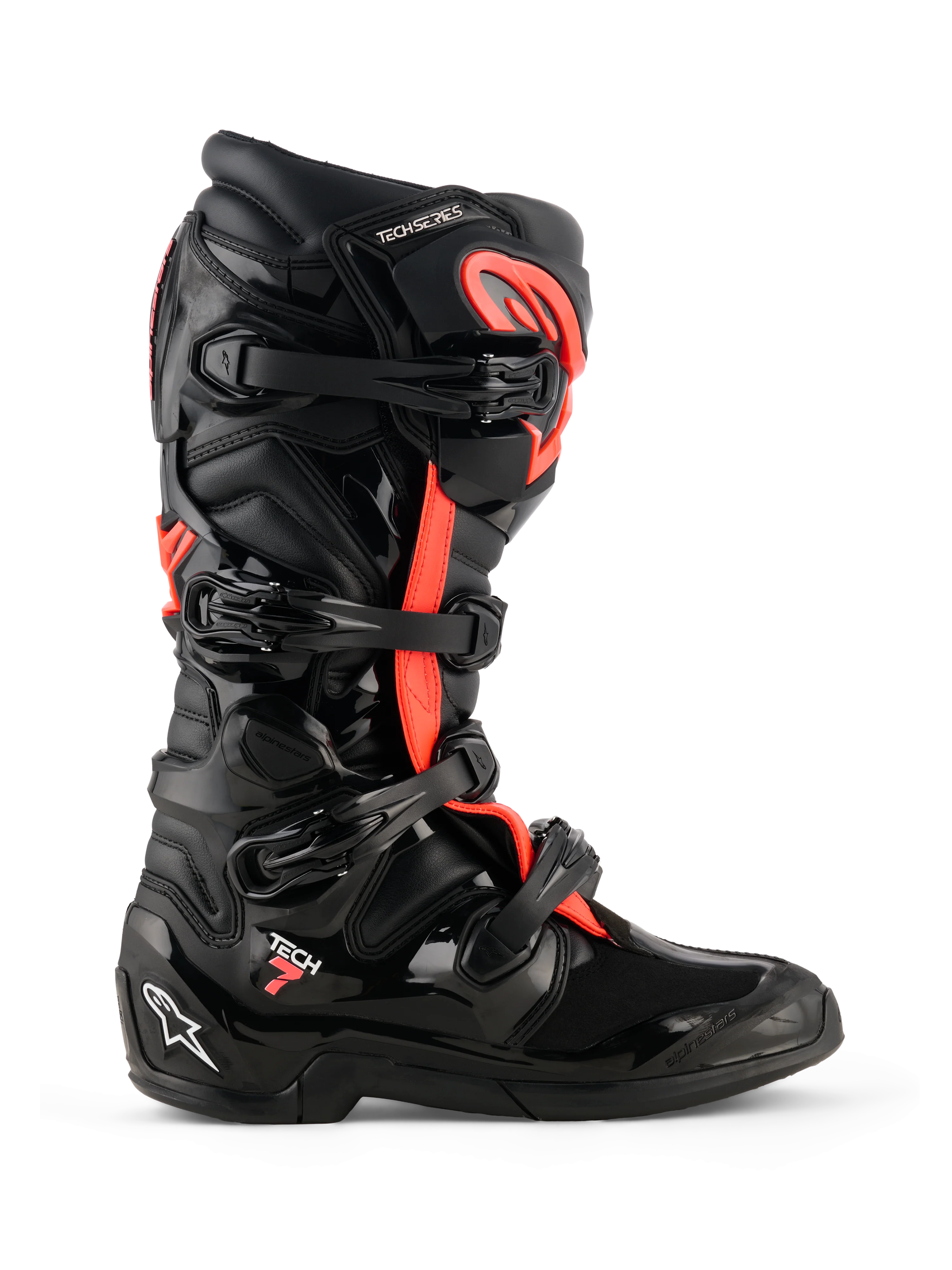 Stivali motocross enduro Alpinestars Tech 7 NERO ROSSO