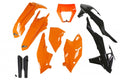 Kit plastiche ufo completo ktm KTM 17-19 arancio nero