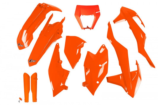 Kit plastiche ufo completo ktm KTM 17-19 arancio fluo