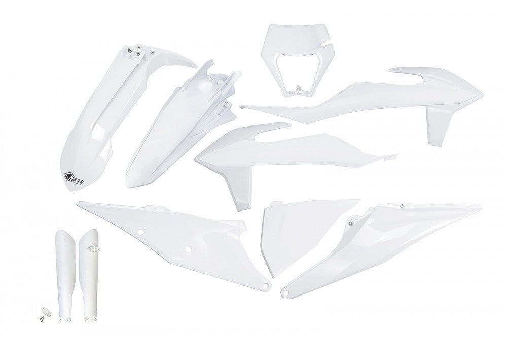 Kit plastiche completo UFO ktm Exc-f Exc 20-23 tutto BIANCO