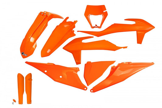 Kit plastiche completo UFO ktm Exc-f Exc 20-23 tutto arancio