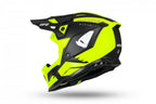 CASCO MOTOCROSS UFO ECHUS GIALLO FLUO E NERO