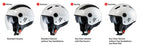 Casco Jet MPH Aire verde acqua