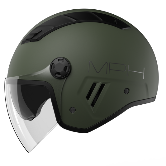 (Copia) Casco Jet MPH verde