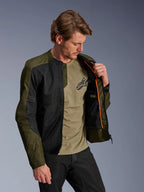 Giacca moto Alpinestars C-1 Air verde scuro