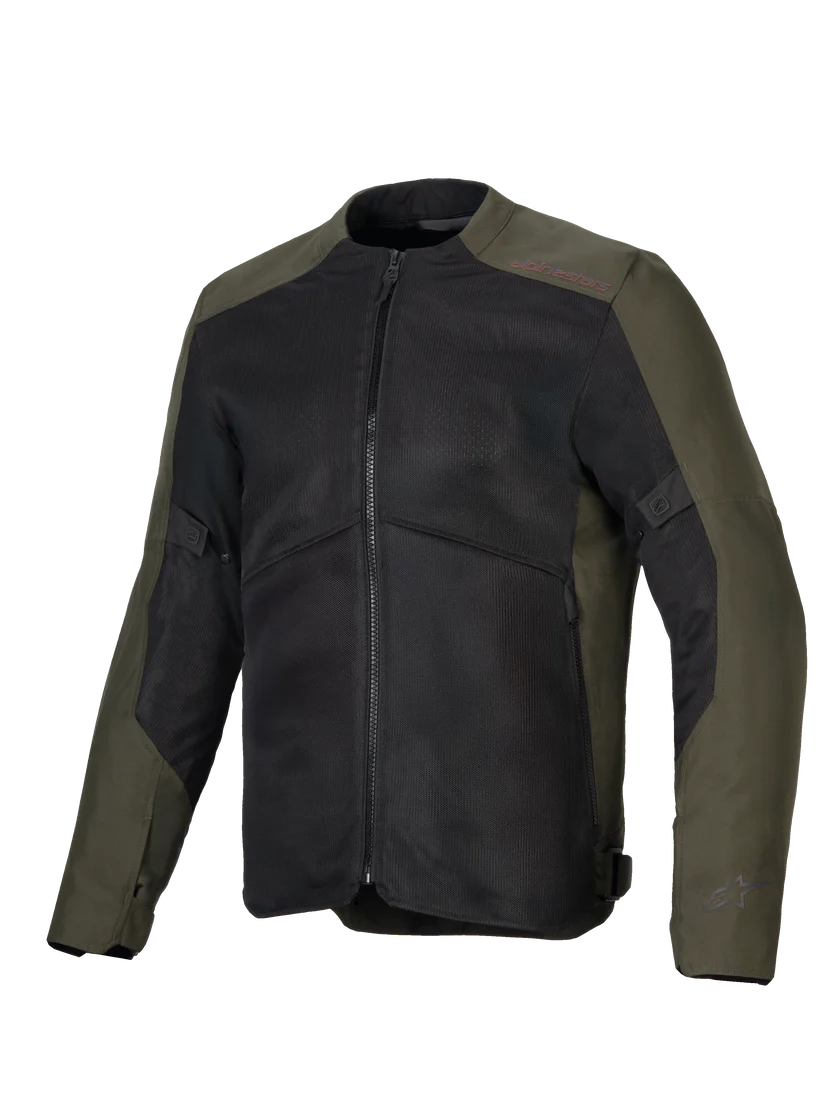 Giacca moto Alpinestars C-1 Air verde scuro
