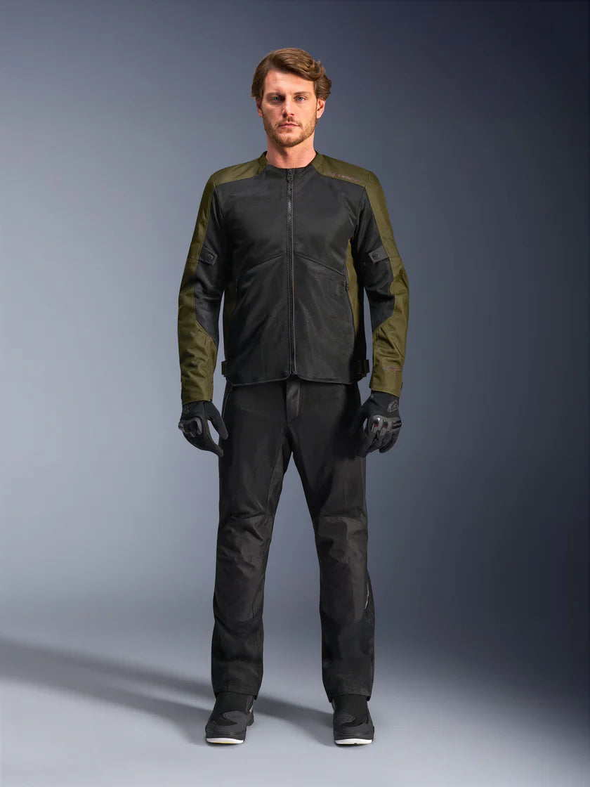 Giacca moto Alpinestars C-1 Air verde scuro