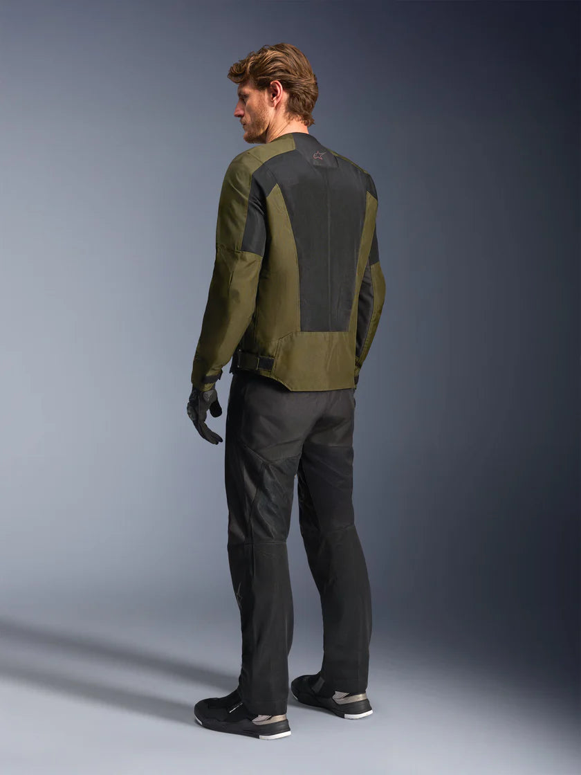Giacca moto Alpinestars C-1 Air verde scuro