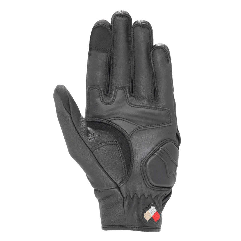 Guanti moto Alpinestars In Pelle Dyno neri