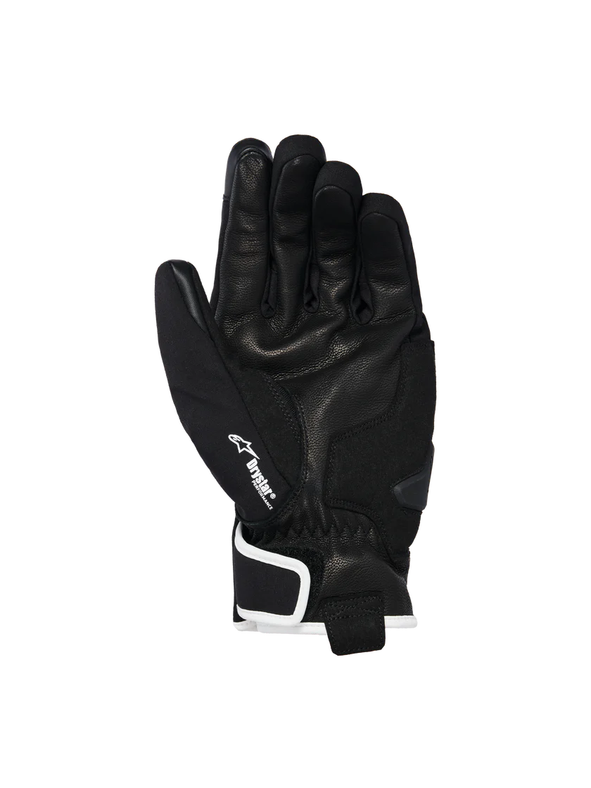 Guanti moto Alpinestars Moblast Impermeabili Drystar neri bianchi