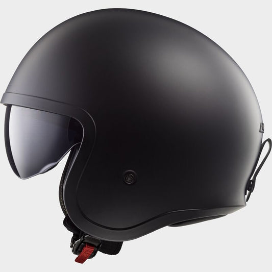 Casco jet LS2 Spitfire 2 nero opaco