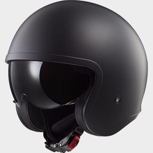 Casco jet LS2 Spitfire 2 nero opaco