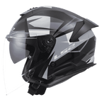 Casco Jet LS2 OF618 Verso II VENTUR GREY LUCIDO