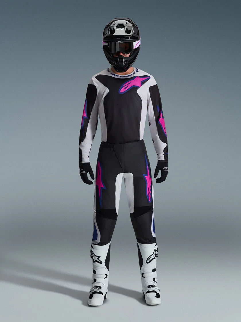 Completo motocross enduro Alpinestars Fluid GRID MULTICOLORE