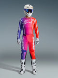 Completo motocross enduro Alpinestars Fluid Apex multicolore