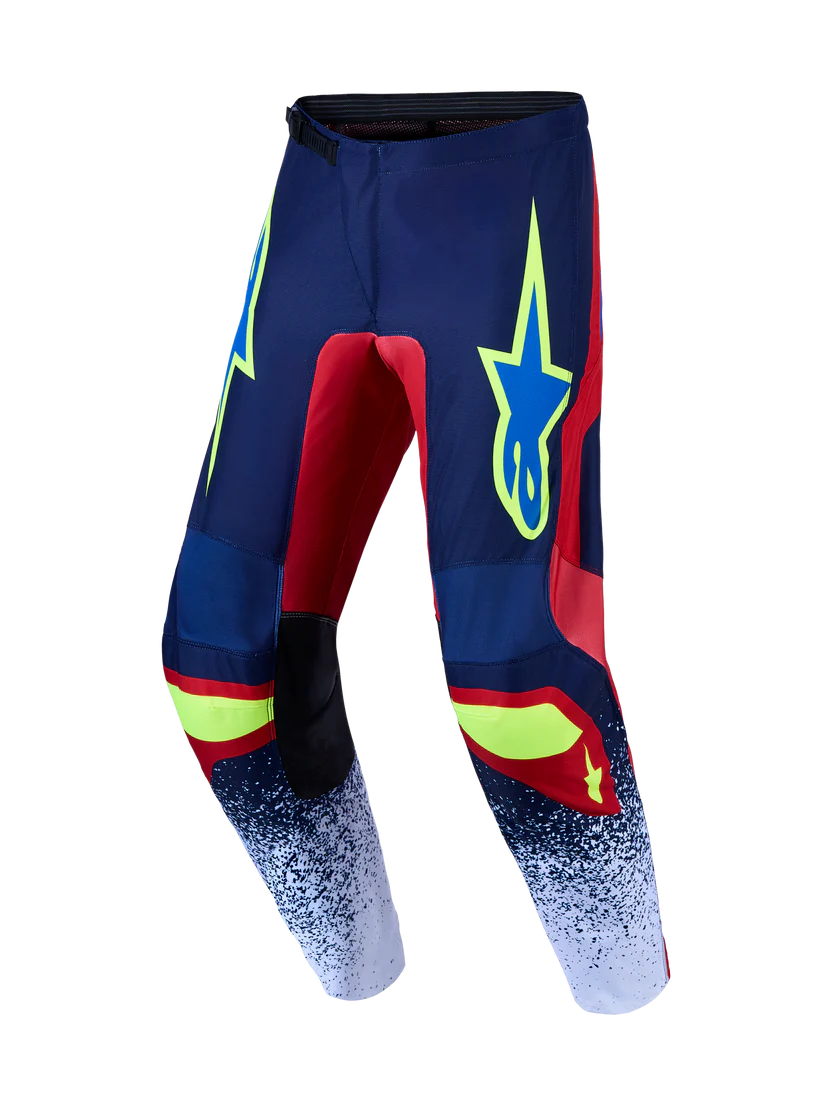 Completo motocross enduro Alpinestars Fluid Drag 2027 rosso blu