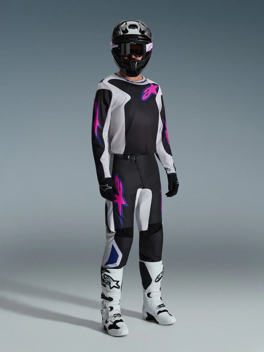Completo motocross enduro Alpinestars Fluid GRID MULTICOLORE