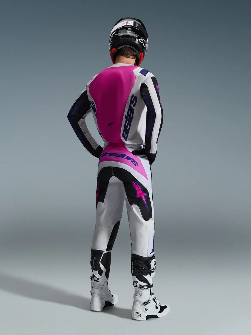 Completo motocross enduro Alpinestars Fluid GRID MULTICOLORE