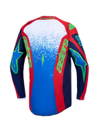 Completo motocross enduro Alpinestars Fluid Drag 2027 rosso blu