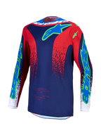 Completo motocross enduro Alpinestars Fluid Drag 2027 rosso blu