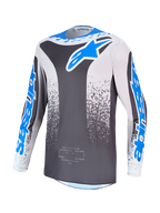 Completo motocross enduro Alpinestars Fluid Drag 2027 bianco blu