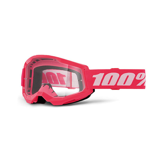 MASCHERA 100% STRATA 2 PINK - LENTE TRASPARENTE