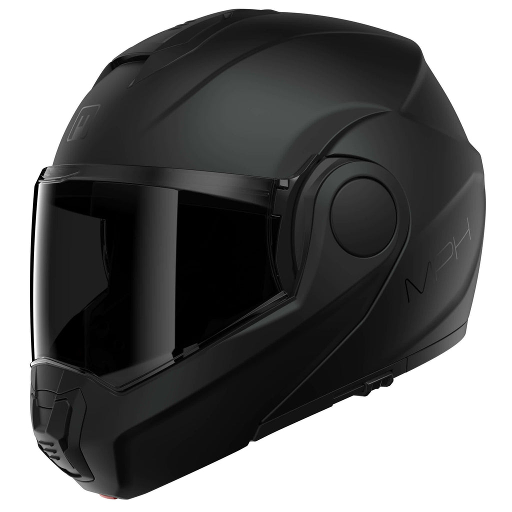 Casco Modulare Reversibile MPH ARTRA Solid Nero Opaco