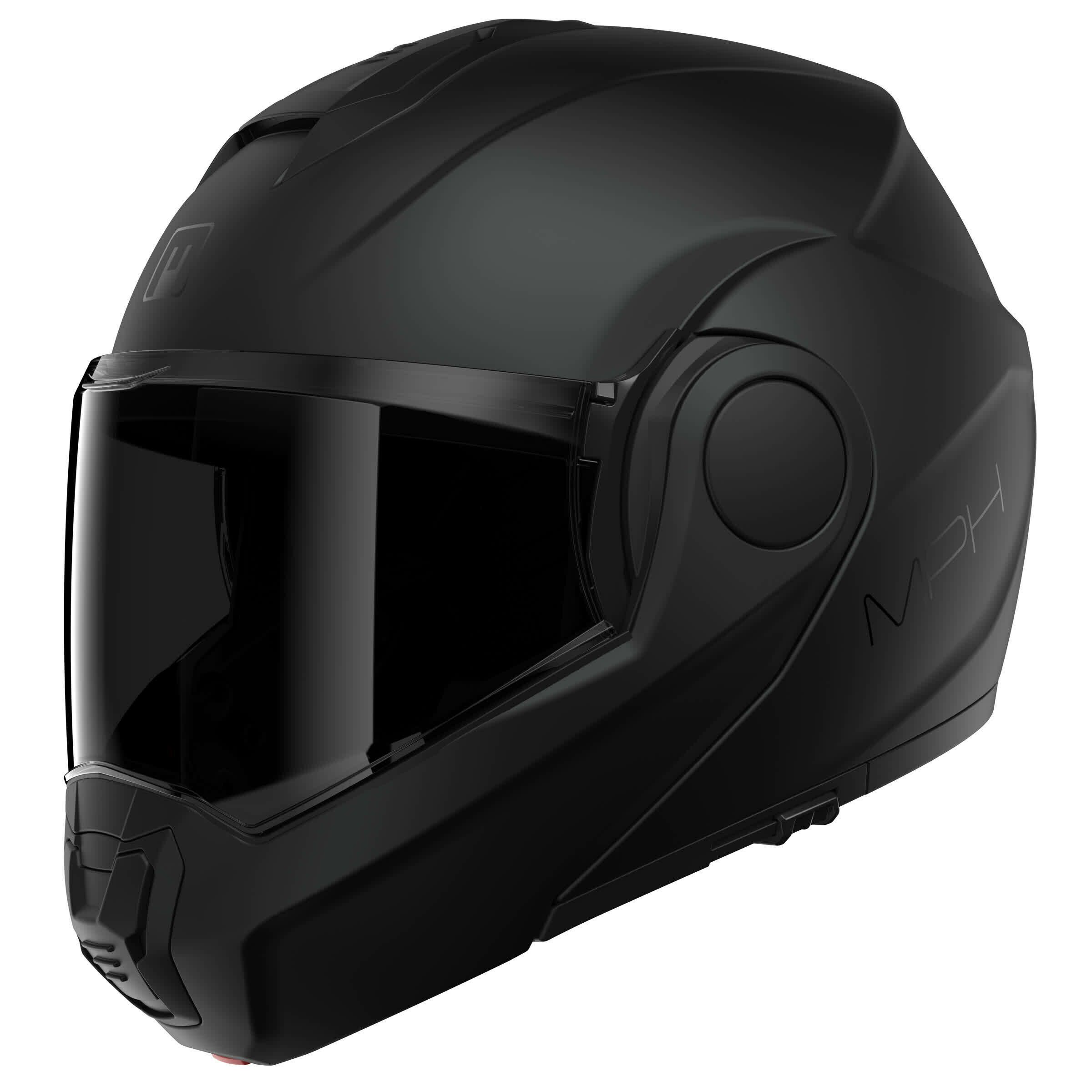 Casco Modulare Reversibile MPH ARTRA Solid Nero Opaco