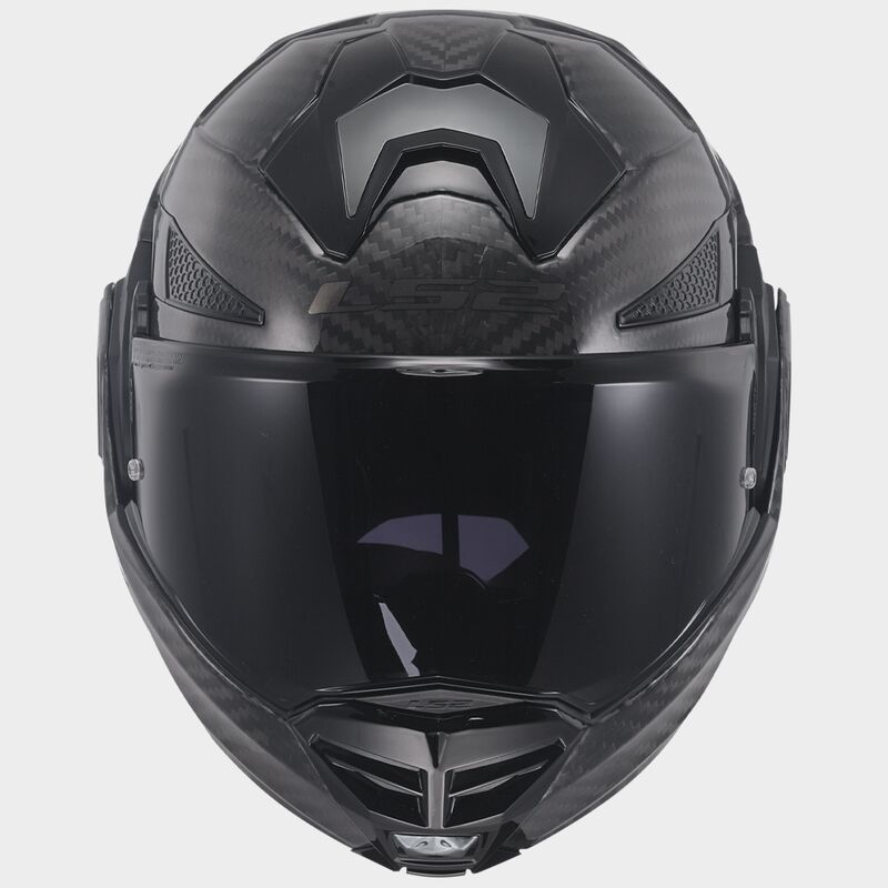 Casco modulare LS2 FF901 ADVANT X CARBON SOLID lucido