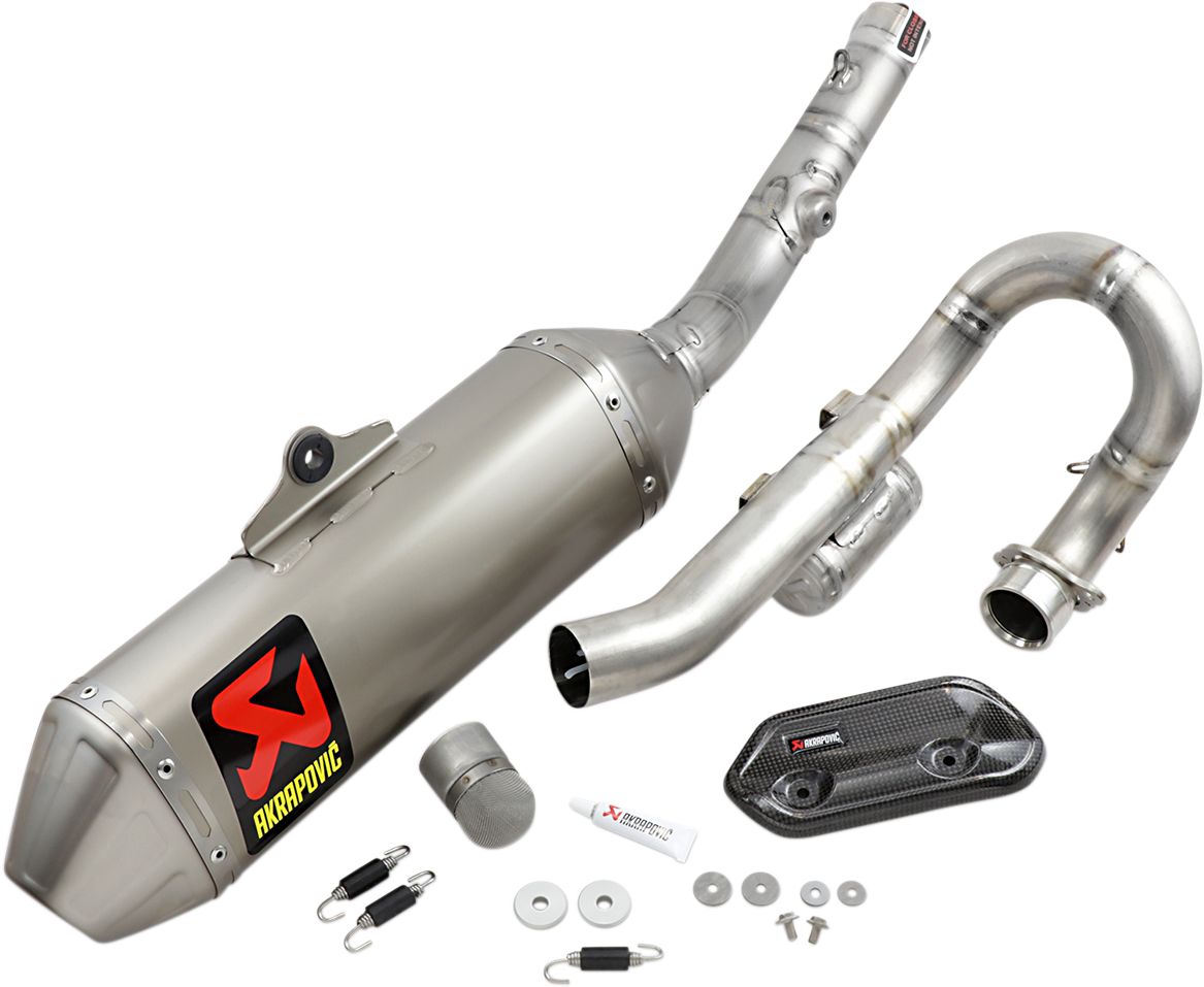 Scarico completo Akrapovic Evolution Kawasaki KXF 450 dal 2020 in poi