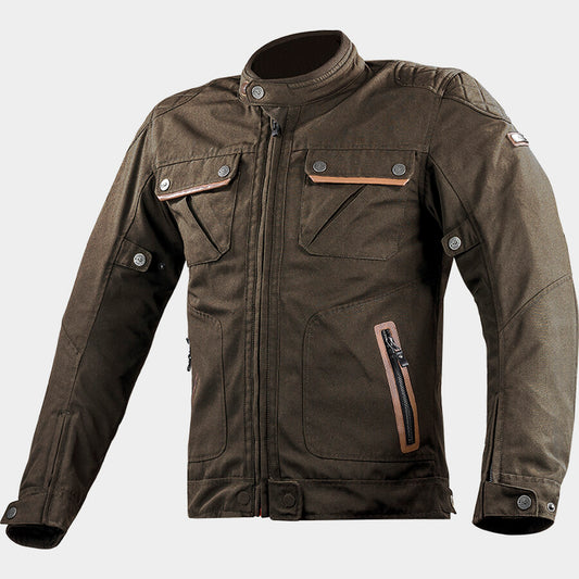 Giubbotto Moto tecnico Sportivo LS2 BULLET MAN Marrone
