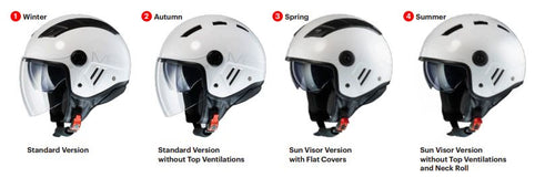 Casco Jet MPH viola