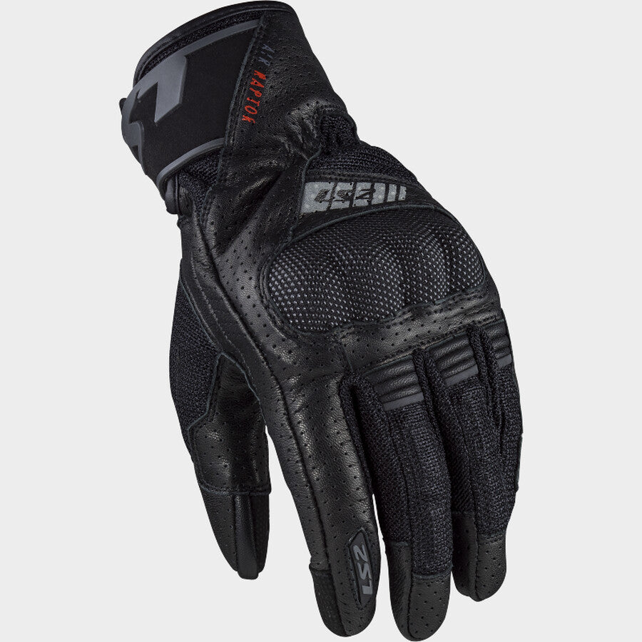 Guanti moto LS2 AIR RAPTOR uomo neri