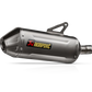 Marmitta terminale Slip-On AKRAPOVIC in titanio per CFMOTO 450MT