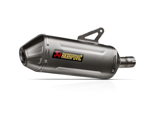 Marmitta terminale Slip-On AKRAPOVIC in titanio per CFMOTO 450MT