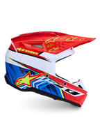 Casco motocross enduro Alpinestars S-M3 Falcon 2027 rosso blu