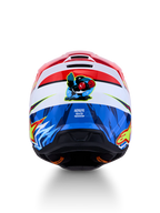 Casco motocross enduro Alpinestars S-M3 Falcon 2027 rosso blu