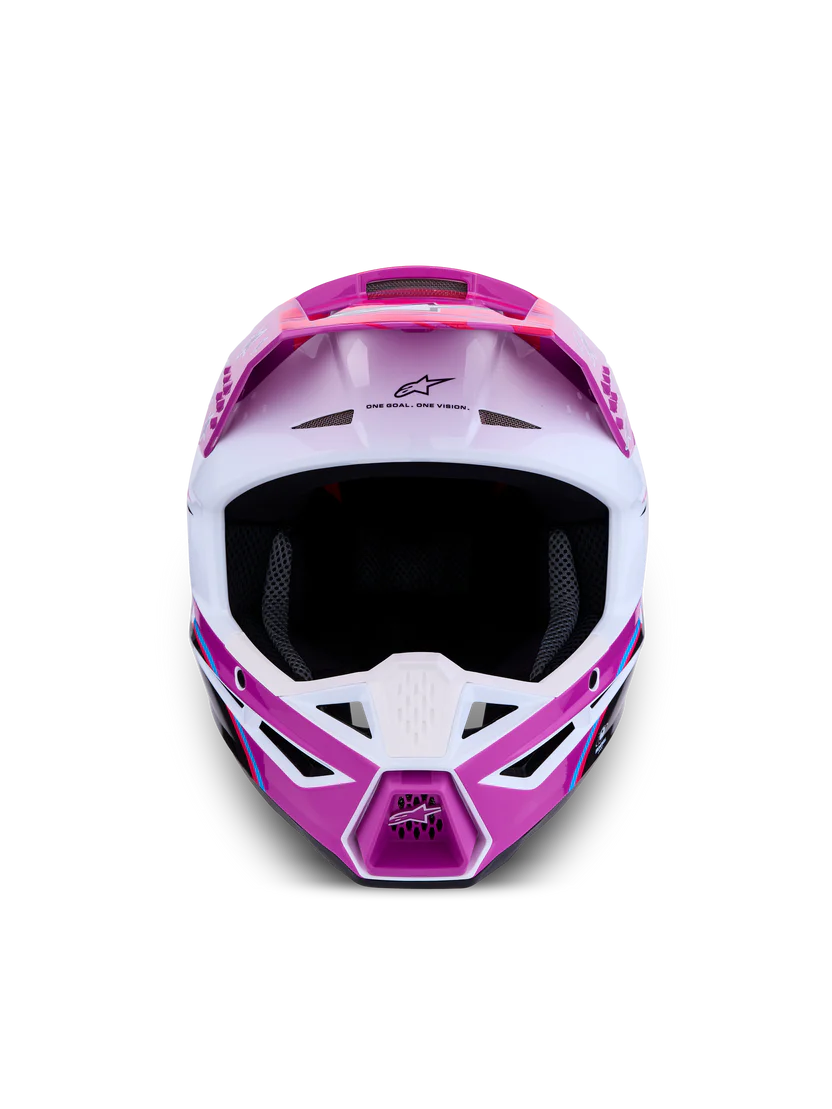 Casco motocross enduro Alpinestars S-M3 Falcon 2027 PURLE