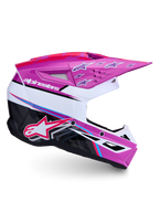 Casco motocross enduro Alpinestars S-M3 Falcon 2027 PURLE