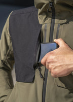 Giacca moto impermeabile LS2 Axel Uomo NERO