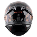 Casco moto AXOR Helmets APEX TRANCE NERO ORO
