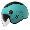 Casco Jet MPH Aire verde acqua