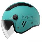 Casco Jet MPH Aire verde acqua