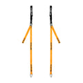 CINGHIE FISSAGGIO MOTO TIE DOWN 38MM arancio