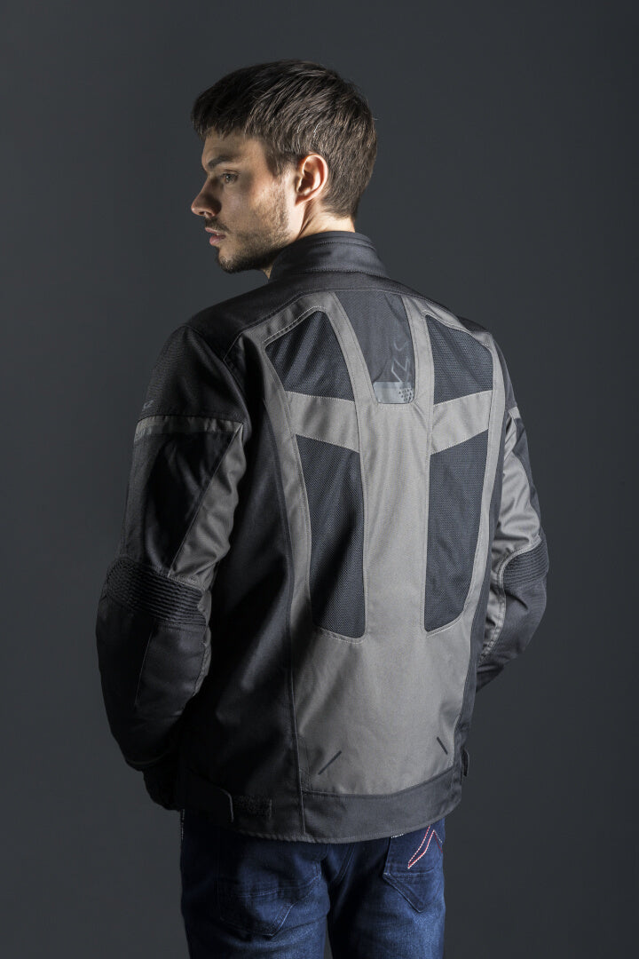 Giacca moto LS2 SCOUT Grigio nero