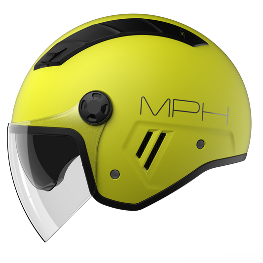 Casco Jet MPH Aire giallo