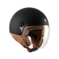Casco Jet Tucano Urbano EL' JETTIN 6.0 nero marrone