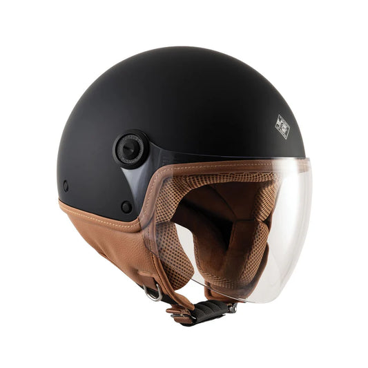 Casco Jet Tucano Urbano EL' JETTIN 6.0 nero marrone